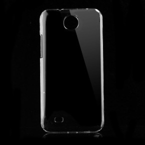 Твърд гръб ултра тънък за HTC Desire 300 кристално прозрачен